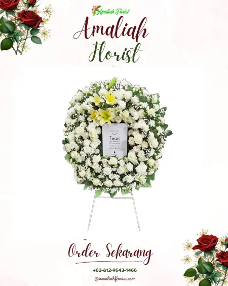 Krans Bunga Duka Semidang Gumay